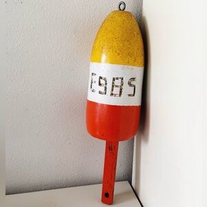 Vintage Foam & Wood Lobster Buoy Maine